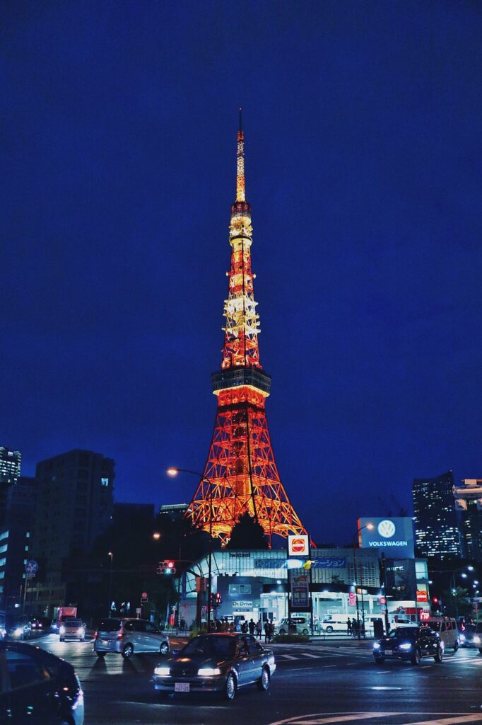 도쿄 타워 사진